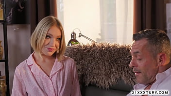 Blonde babysitter angelika grays anal fucked by renato