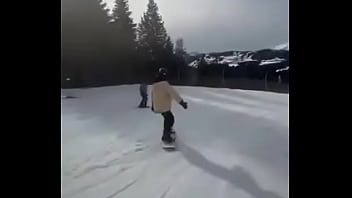 Day three of snowboarding