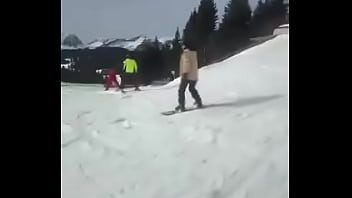 Day three of snowboarding