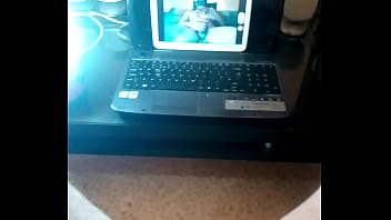 Stroking my meaty stick until it spews hot cum