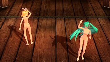 Miku x rin magnet desnudas mod