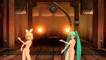 Miku x rin magnet desnudas mod