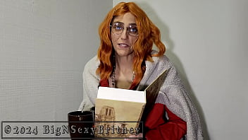 Big n sexy britney heads to the library hot librarian blowjob and facial promo video 1 minute nsfw teaser