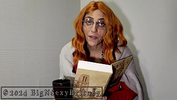 Big n sexy britney heads to the library hot librarian blowjob and facial promo video 1 minute nsfw teaser