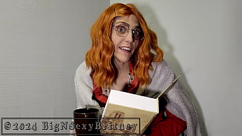 Big n sexy britney heads to the library hot librarian blowjob and facial promo video 1 minute nsfw teaser