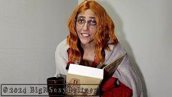 Big n sexy britney heads to the library hot librarian blowjob and facial promo video 1 minute nsfw teaser