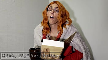 Big n sexy britney heads to the library hot librarian blowjob and facial promo video 1 minute nsfw teaser