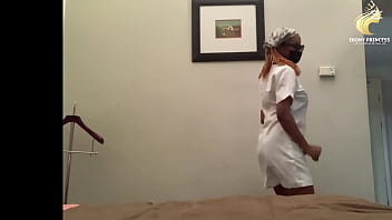 Ebony nurse sex the interviewer just because of promotion