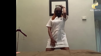 Ebony nurse sex the interviewer just because of promotion