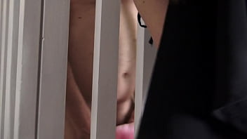 She order him to drink out the condoms of her lovers