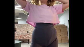 Extreme fingering in the toilet