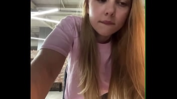 Extreme fingering in the toilet