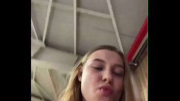 Extreme fingering in the toilet