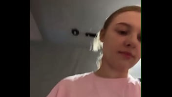 Extreme fingering in the toilet