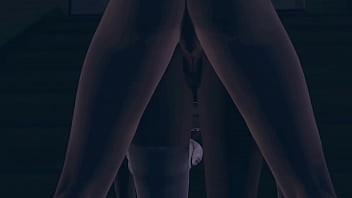 Japanese fucks black woman in abandoned building