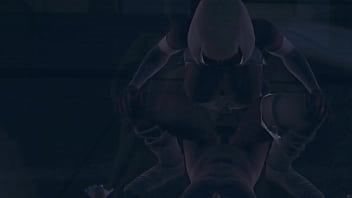 Japanese fucks black woman in abandoned building