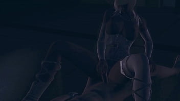 Japanese fucks black woman in abandoned building