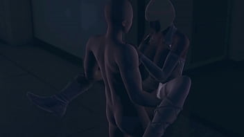 Japanese fucks black woman in abandoned building