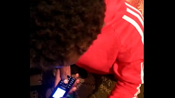 She sucks and swallows