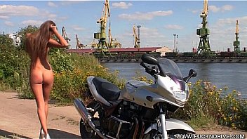 Fuc Horny Stunner On A Hot Bike thumbnail