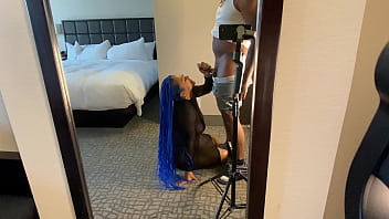 Sucking all the nut outta this dick