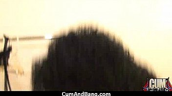 Horny Ebony Bukkake Gangbang 4 thumbnail