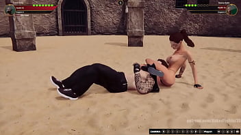 Jerle vs stana nf3d mixed mma combat