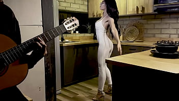 Bigboobs colombian skinny surprises with his music and his big cock alicia trece mike zander