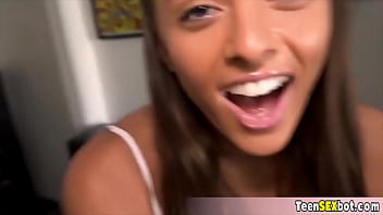 Long legged cute stepsis gets her pussy cremapied