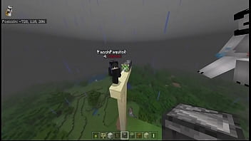 Girl having a good time with a machine