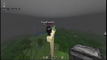 Girl having a good time with a machine