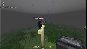 Girl having a good time with a machine