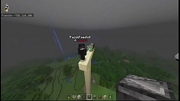 Girl having a good time with a machine