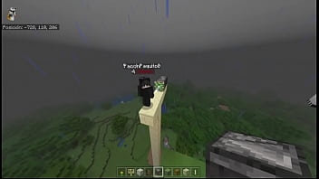 Girl having a good time with a machine