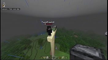 Girl having a good time with a machine