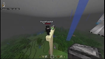 Girl having a good time with a machine