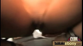 Black girl sucks many white cocks in redneck group 18