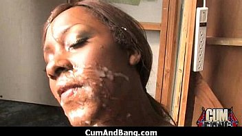 Ebony girl gets slammed by some white dudes 20