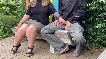 Risk of being seen in a public park