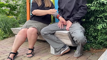 Risk of being seen in a public park