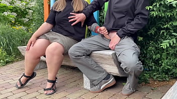 Risk of being seen in a public park