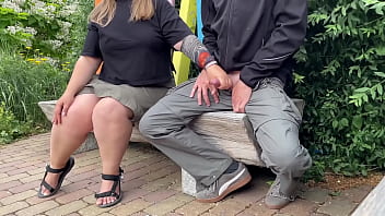 Risk of being seen in a public park