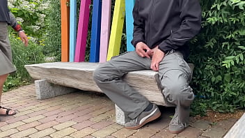 Risk of being seen in a public park