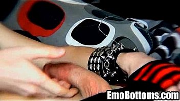 This Sexy Punk Twink Is Jerking His Big Hard Cock Off thumbnail