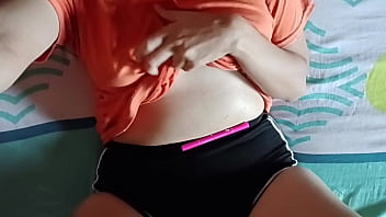 Oh neighbor finishes inside please my husband doesn't notice he screams neighbor with pleasure riding her cheating neighbor