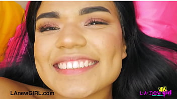 Amazing brunette model naked close up