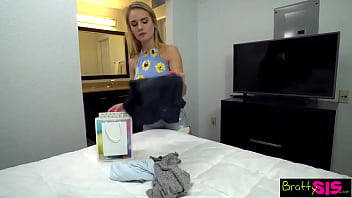 "isn't this wrong i don't know but it feels good" watching stepsister undress family taboo