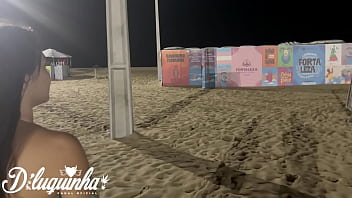 Fucking the young girl after carnival in the public bathroom