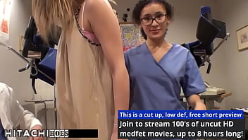 Human guinea pig gets mandatory hitachi orgasms from nurse alexandria riley