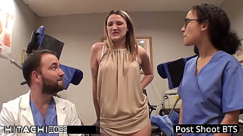 Human guinea pig gets mandatory hitachi orgasms from nurse alexandria riley